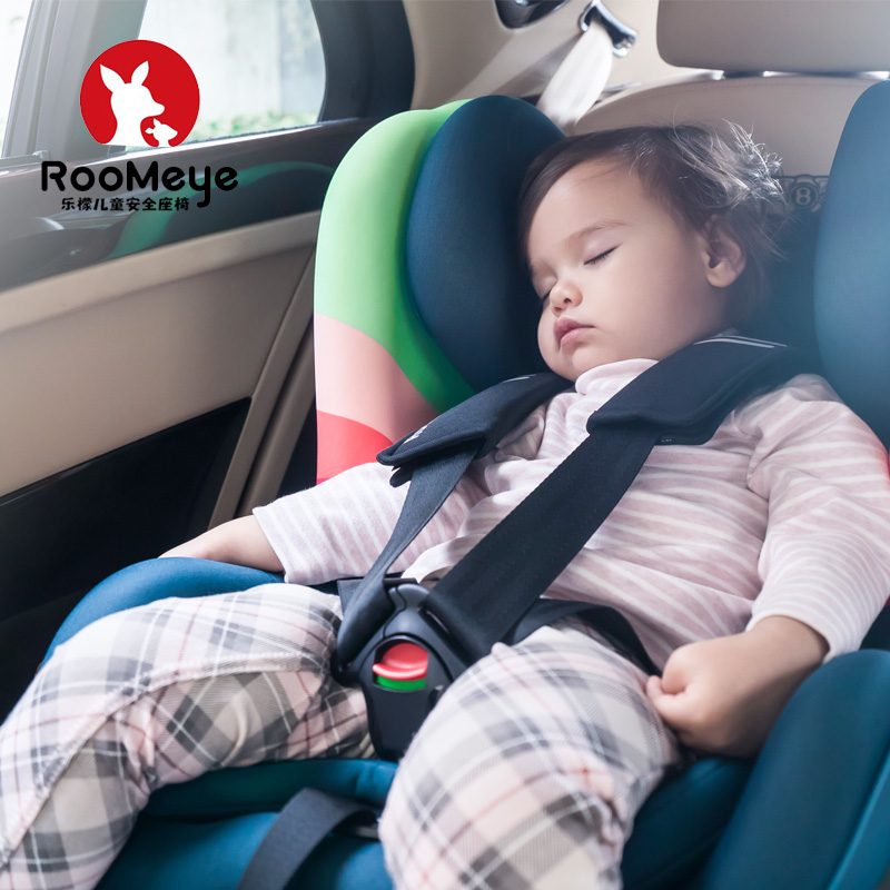 乐檬儿童安全座椅汽车用0-4岁婴儿宝宝简易通用便携式isofix接口